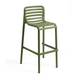NARDI DOGA STOOL Zöld modern Műanyag kültéri bárszék