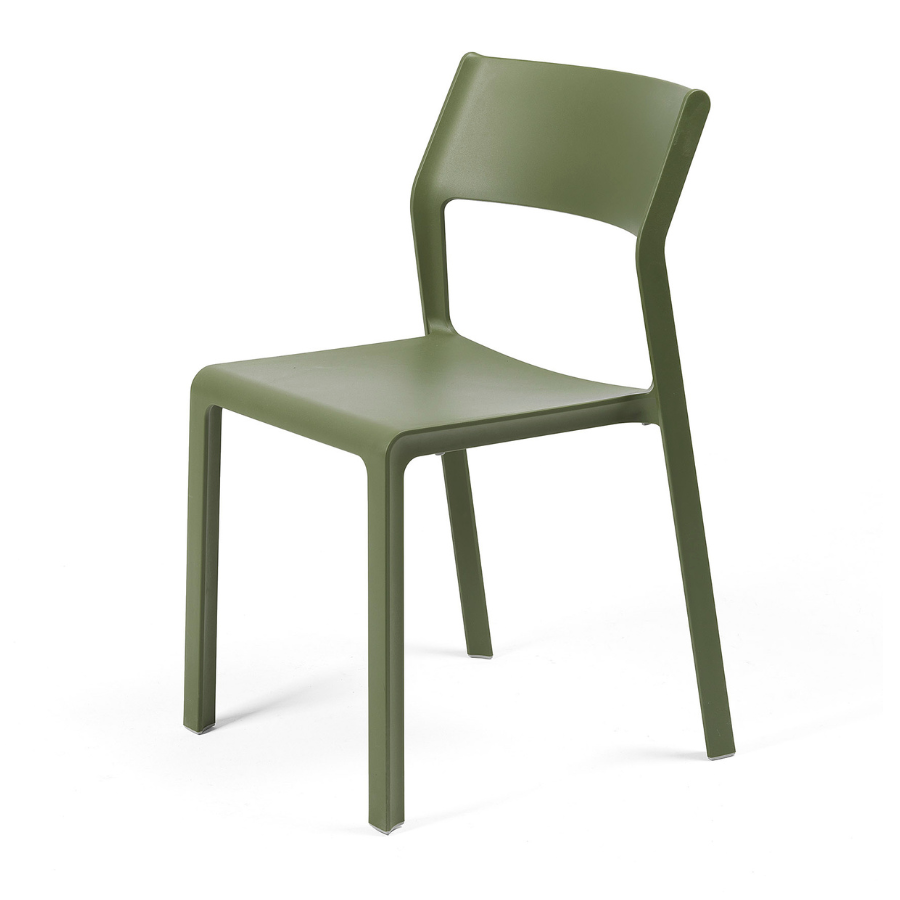 NARDI TRILL BISTROT Zöld minimalista Műanyag kültéri szék