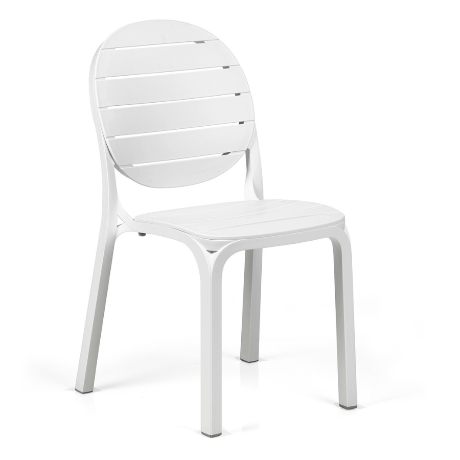 NARDI ERICA Fehér design Műanyag kültéri szék