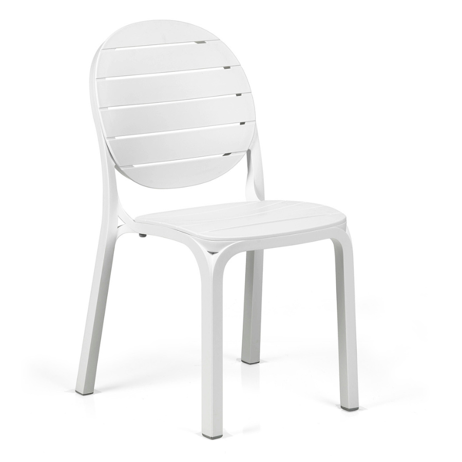 NARDI ERICA Fehér design Műanyag kültéri szék