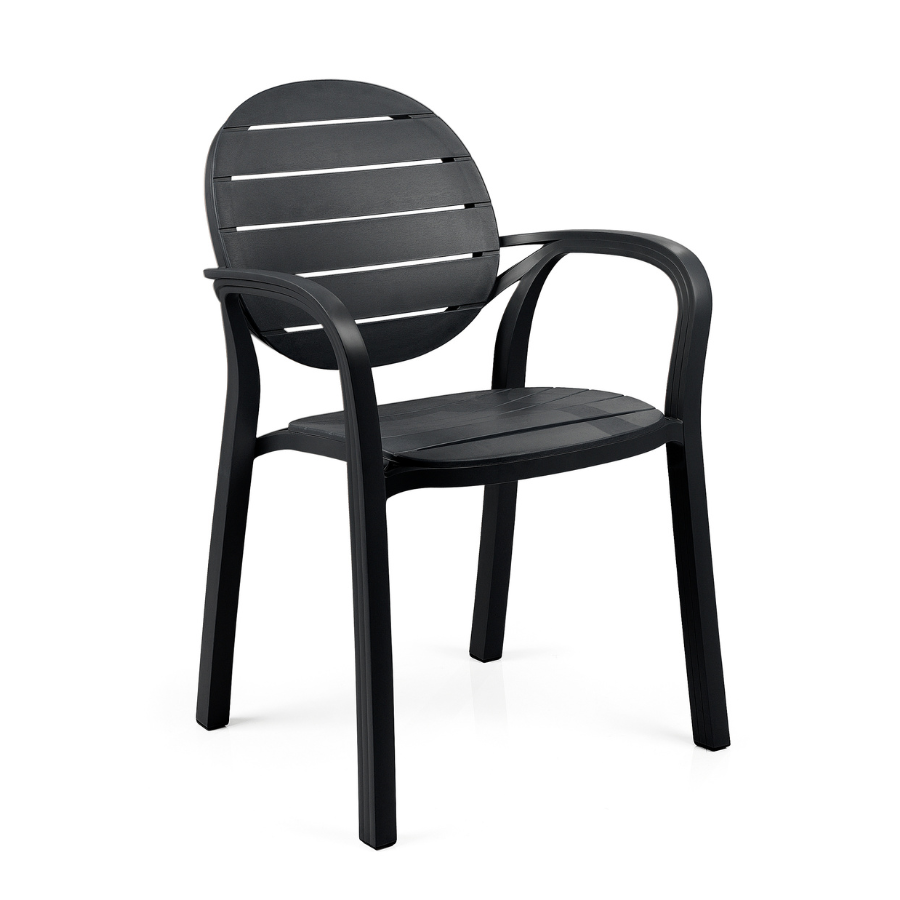 NARDI PALMA Szürke modern Műanyag kültéri szék