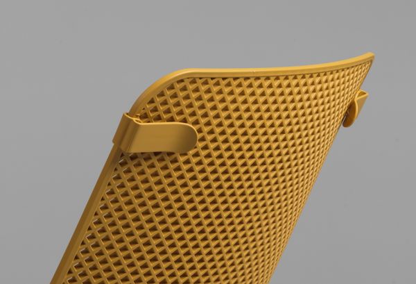 NARDI NET LOUNGE Sárga design Műanyag kültéri szék