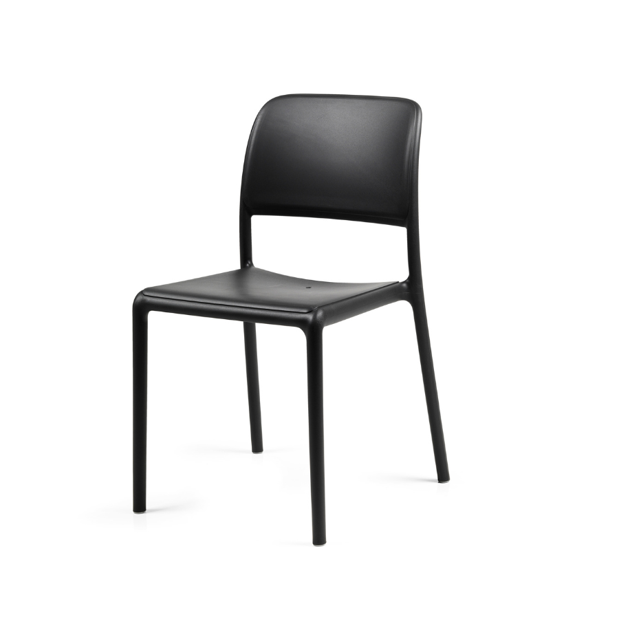 NARDI RIVA BISTROT Szürke minimalista Műanyag kültéri szék