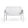 NARDI NET BENCH Fehér modern Kültéri pad