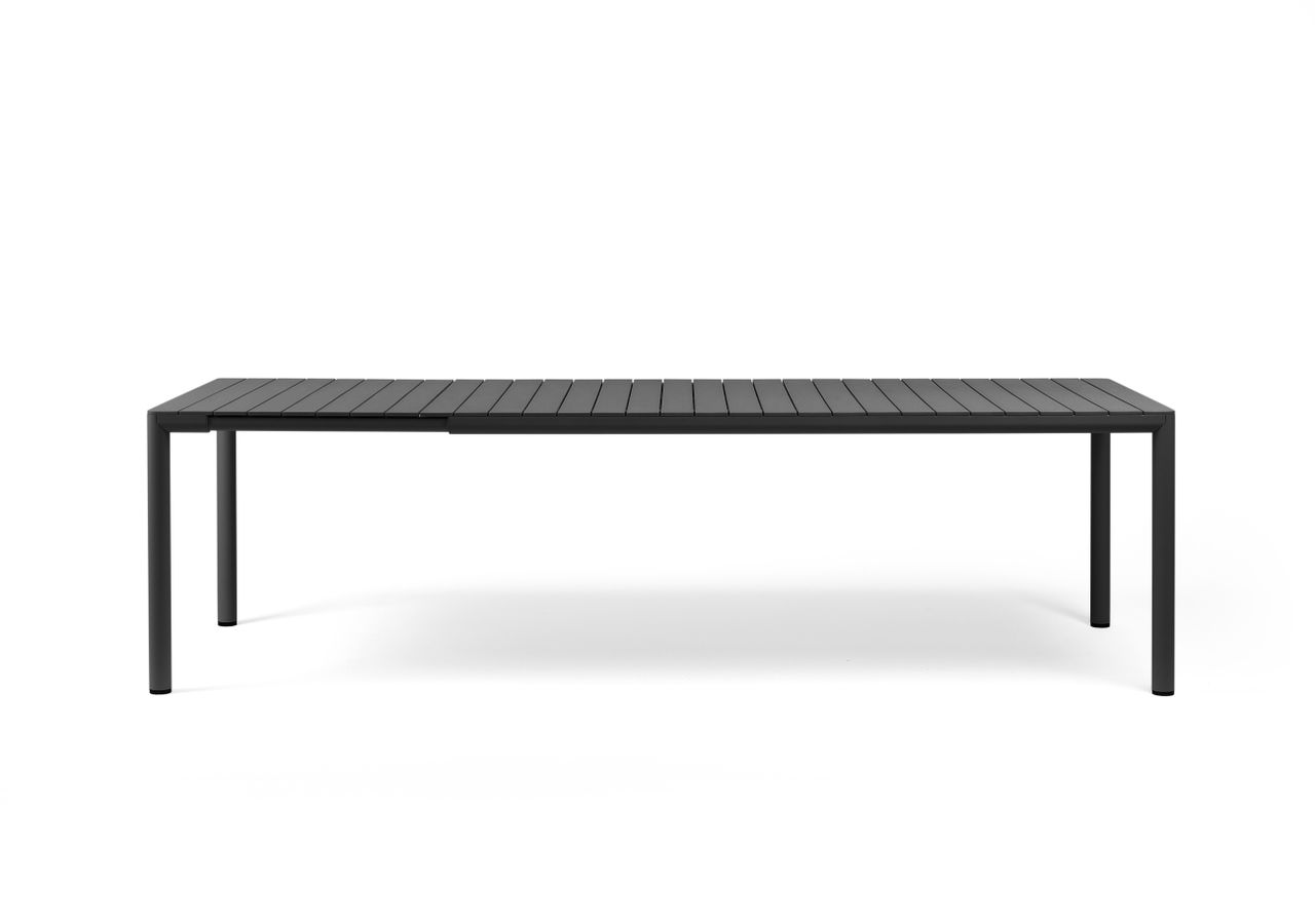 NARDI TEVERE 210 EXT Szürke minimalista Kültéri komplett asztal