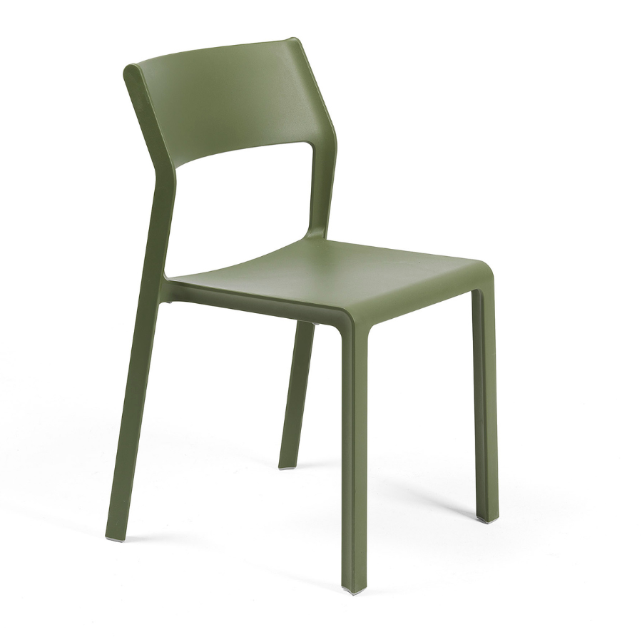 NARDI TRILL BISTROT Zöld minimalista Műanyag kültéri szék