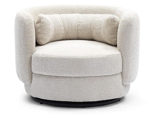 SI RAPY Fehér design Kárpitos beltéri fotel 