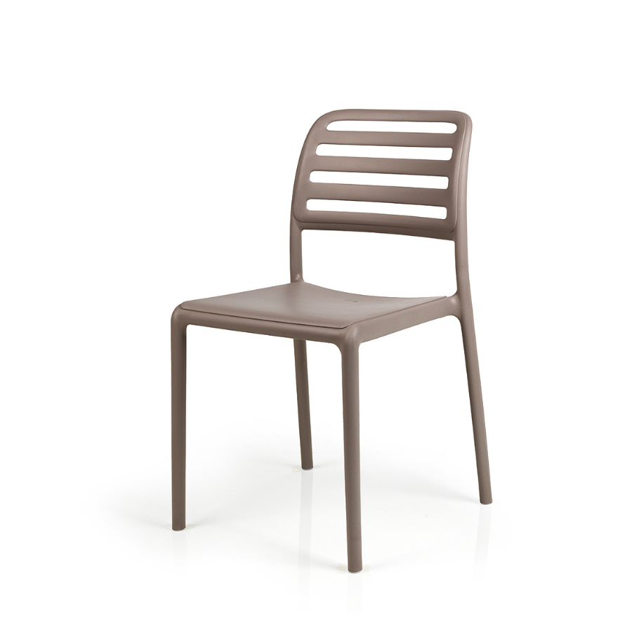 NARDI COSTA BISTROT Taupe modern Műanyag kültéri szék