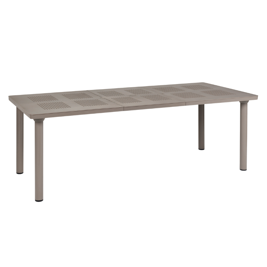 NARDI LIBECCIO 160-220 Taupe design Kültéri komplett asztal