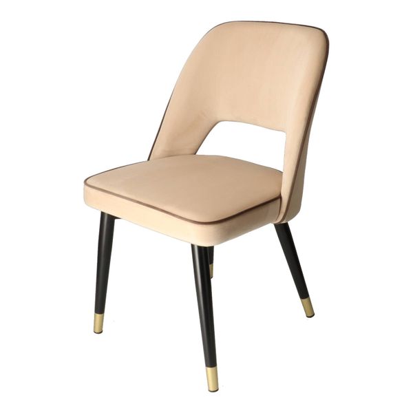 DL FANNY PIP Bézs design, elegáns Kárpitos beltéri szék