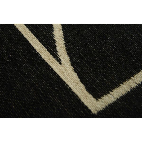 FT SIGET 200x300 Fekete elegáns Beltéri szőnyeg