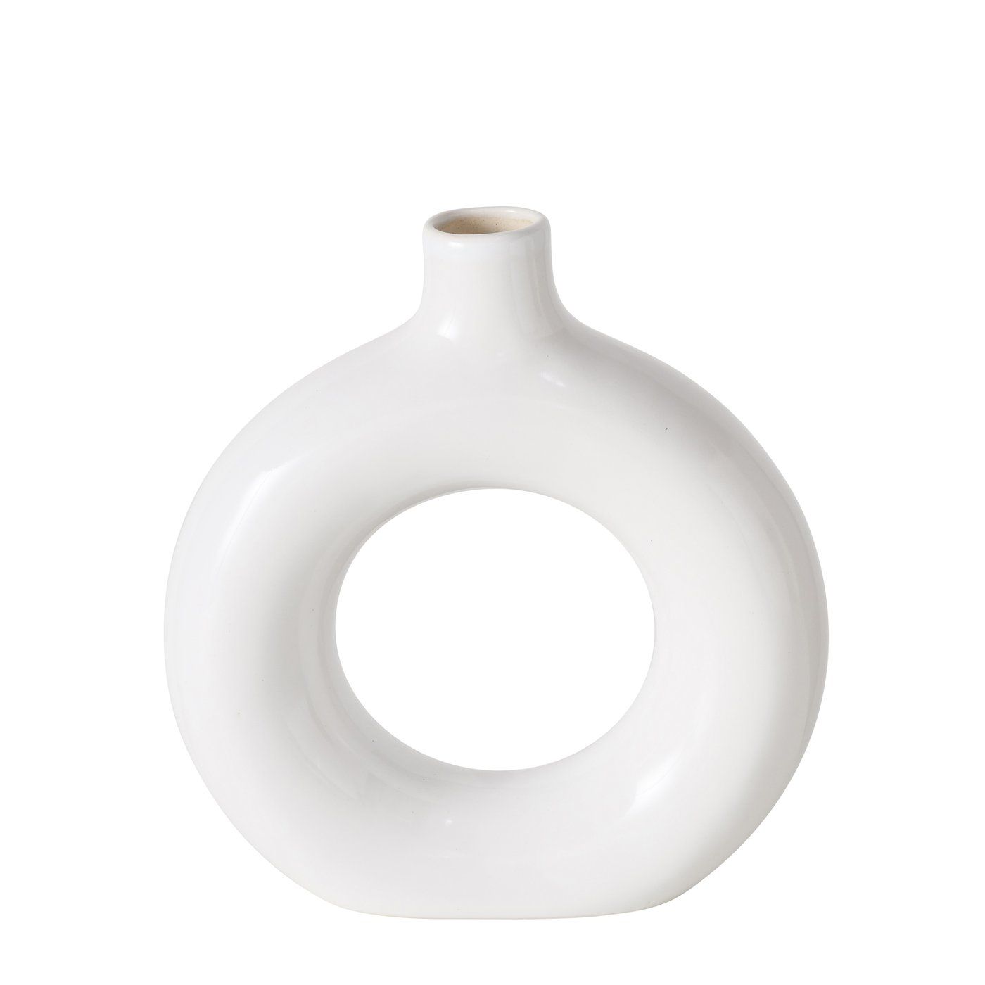 B NAOMI VASE Fehér design, elegáns Dekoráció