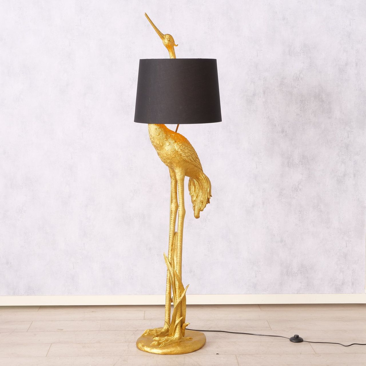 B HERON Arany design Beltéri állólámpa