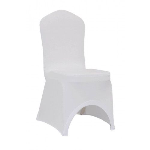 DL CHAIR SPANDEX Fehér klasszikus Konferencia, bankett spandex huzat