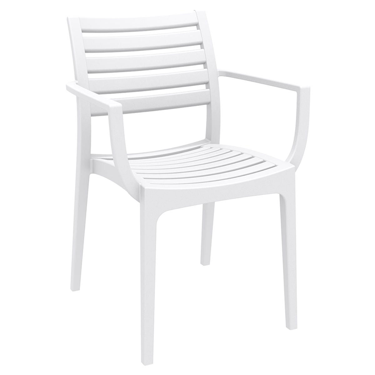 ST ARTEMIS Fehér design Műanyag kültéri szék