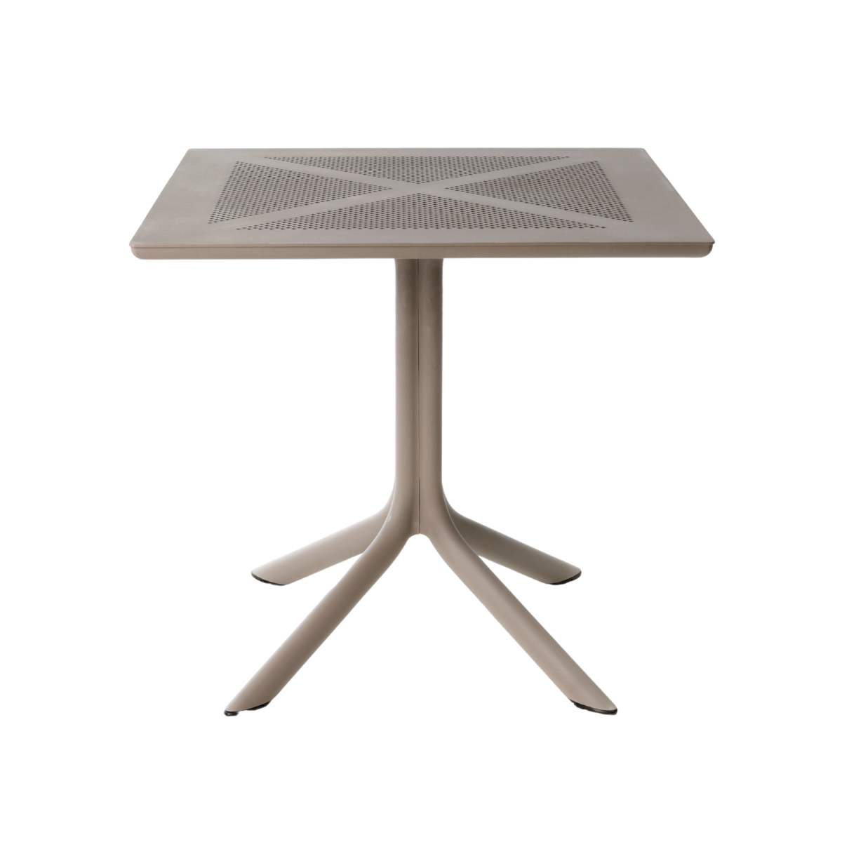 NARDI CLIPX 70 Taupe minimalista Kültéri komplett asztal
