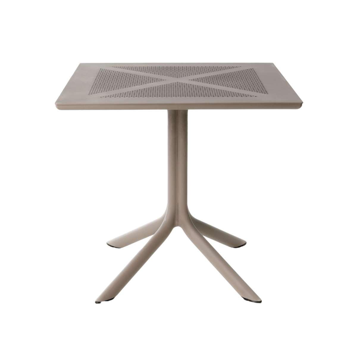 NARDI CLIPX 70 Taupe minimalista Kültéri komplett asztal