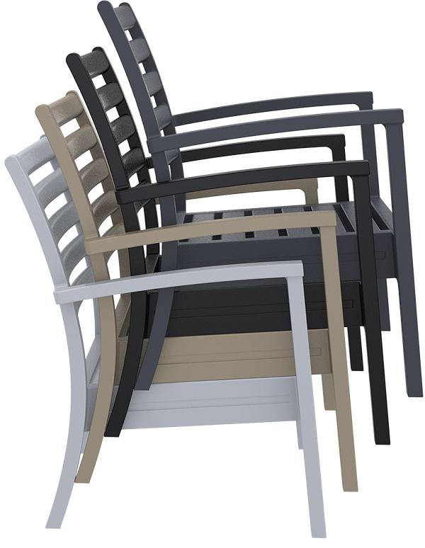 ST SINATRA Fehér klasszikus Műanyag kültéri szék