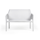 NARDI NET BENCH Fehér modern Kültéri pad