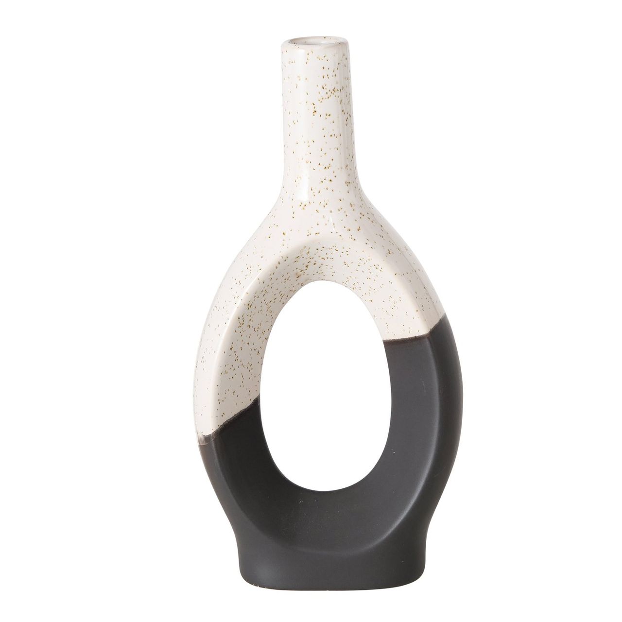 B OMEGA VASE Fekete, Fehér design Asztali dekoráció