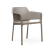 NARDI NET Taupe modern Műanyag kültéri szék