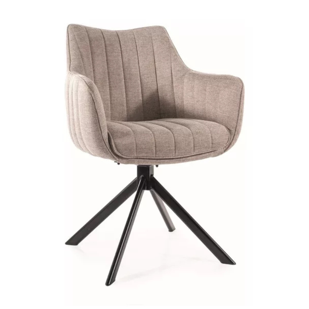 SI ZALIA Bézs design, elegáns Kárpitos beltéri szék