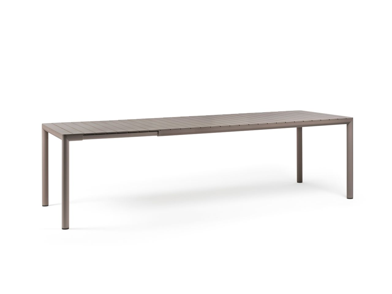 NARDI TEVERE 210 EXT Taupe minimalista Kültéri komplett asztal