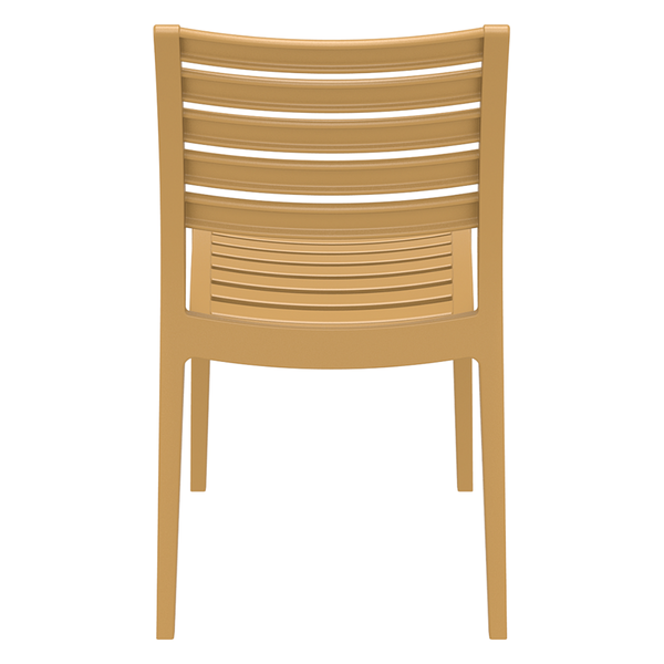 ST ARES Sárga design Műanyag kültéri szék