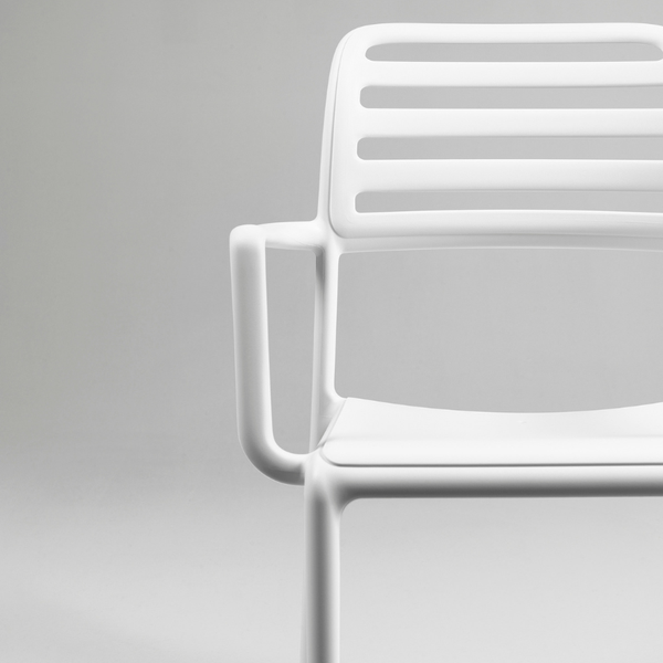 NARDI COSTA  Fehér klasszikus Műanyag kültéri szék