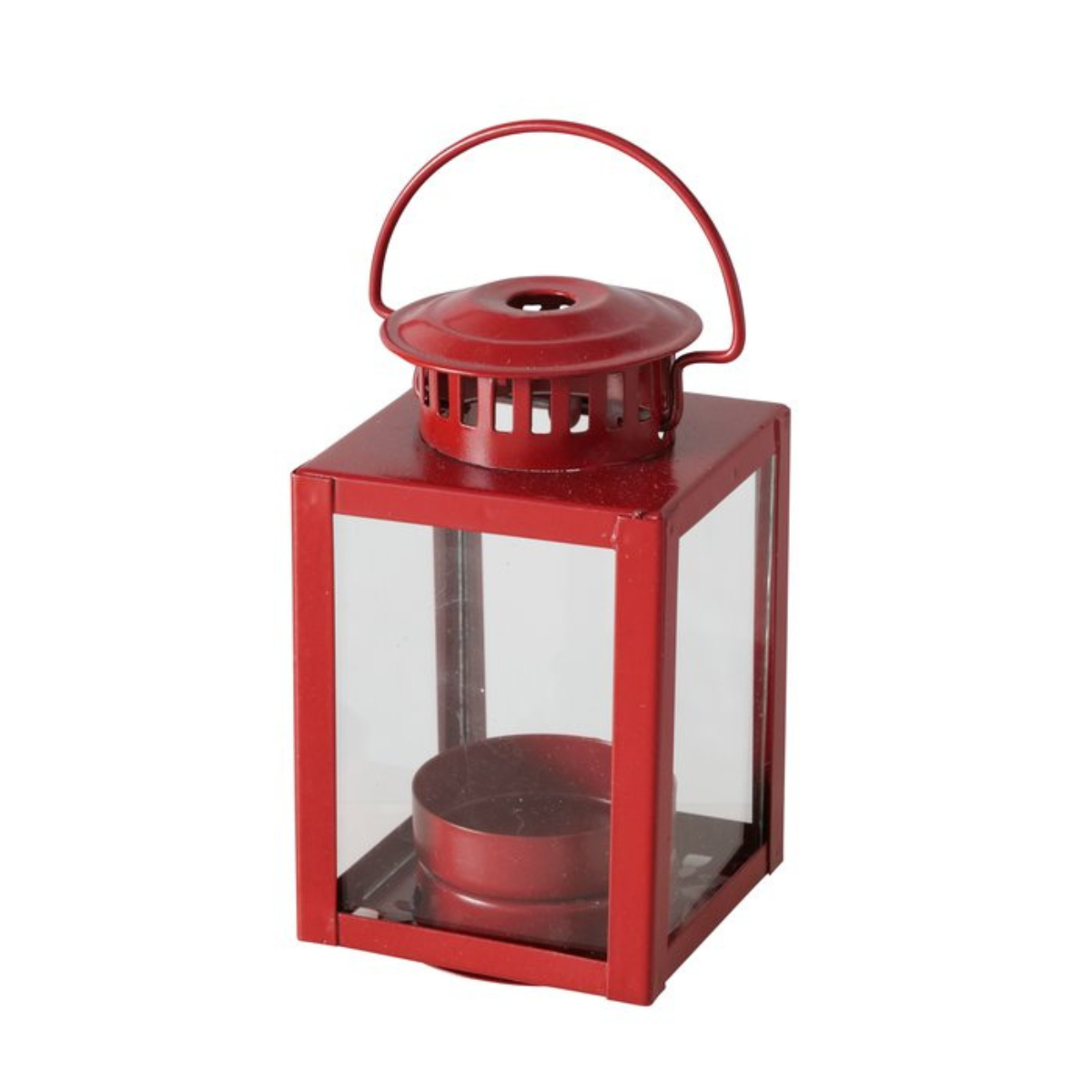 B KELLY LATERN Piros design Asztali dekoráció