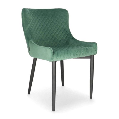 DL CRYSTAL Zöld elegáns Kárpitos beltéri szék