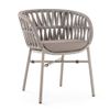 GR TAHITI Taupe design Polirattan kültéri szék