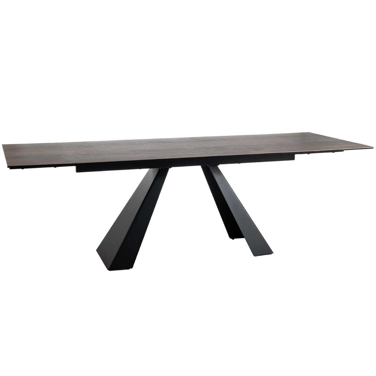 SI ALDO Fekete, Barna design Bővíthető étkezőasztal
