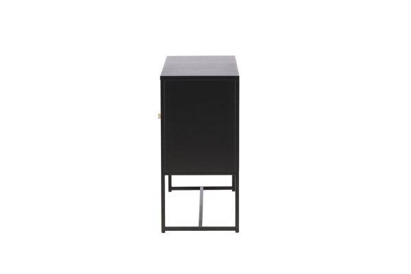 VD MILA Fekete design Konzolasztal