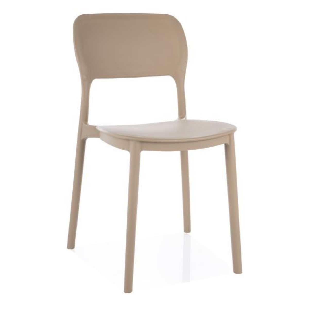 SI TONY Taupe design Műanyag kültéri szék