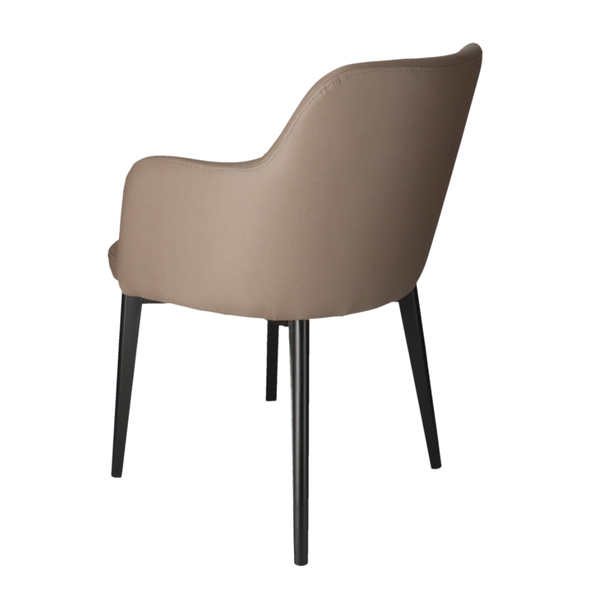 T JANEIRO Barna design Kárpitos beltéri szék