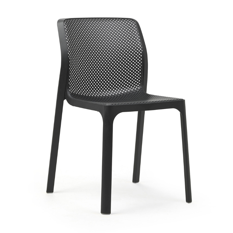 NARDI BIT Szürke minimalista Műanyag kültéri szék