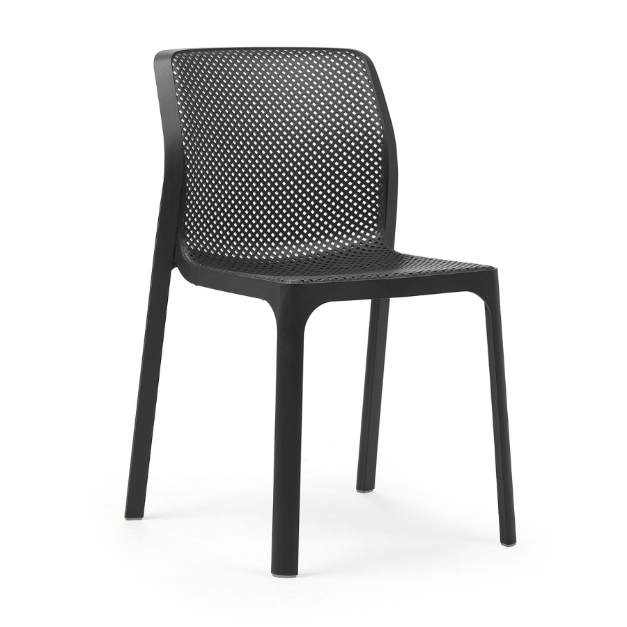 NARDI BIT Szürke minimalista Műanyag kültéri szék