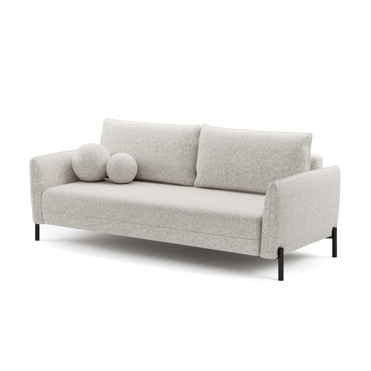PZ VIENTO Szürke minimalista Ágyazható kanapé