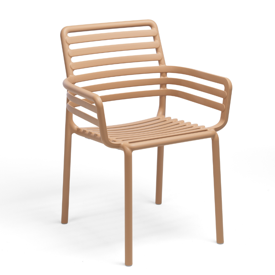 NARDI DOGA Bézs design Műanyag kültéri szék