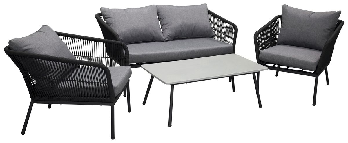VD LINDA Szürke design Kültéri lounge bútor