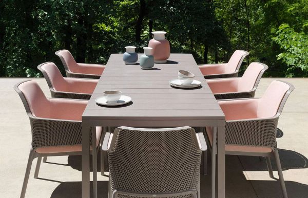 NARDI RIO 210 / NET RELAX Taupe modern Kültéri szett
