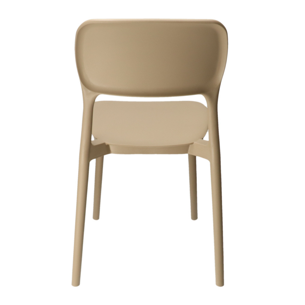 SI TONY Taupe design Műanyag kültéri szék