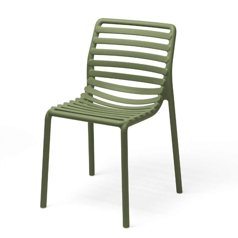 NARDI DOGA BISTROT Zöld modern Műanyag kültéri szék
