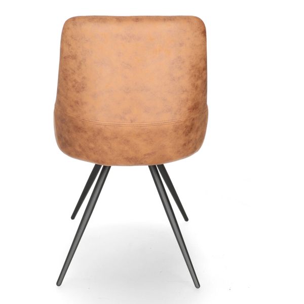 DL PANDORA Barna minimalista Kárpitos beltéri szék