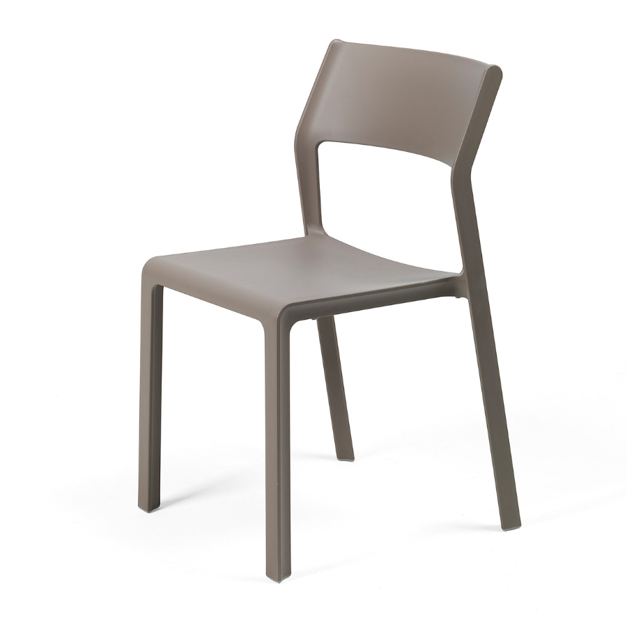 NARDI TRILL BISTROT Taupe minimalista Műanyag kültéri szék