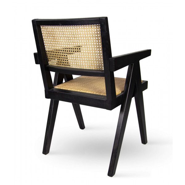 DL DOPPIO Fekete vintage Fa beltéri szék