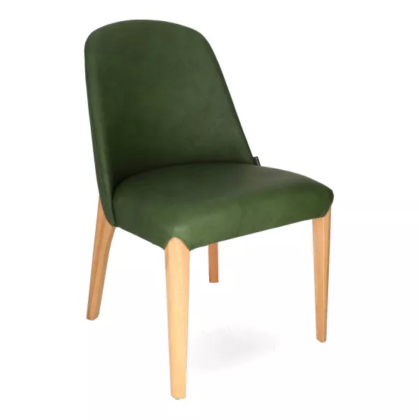 SN OLIVIA TITAN Zöld design Kárpitos beltéri szék
