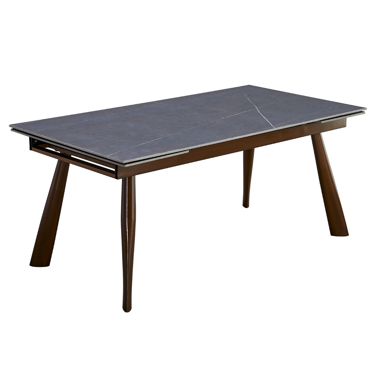 DL CHARC Szürke, Bronz design Étkezőasztal