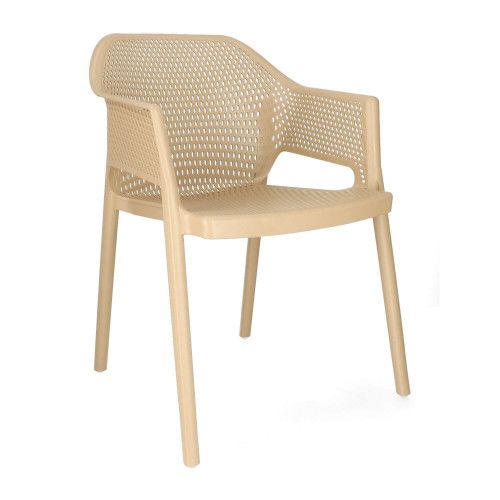 G MINUSH  Taupe minimalista Műanyag kültéri szék
